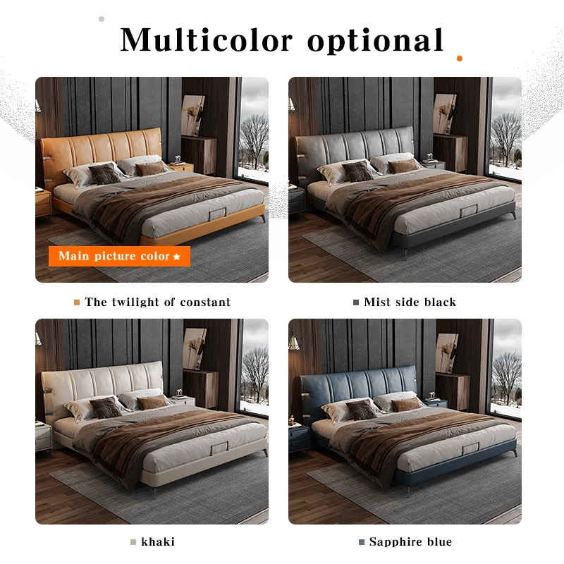 Modern King Queen Size Luxury Storage Bed