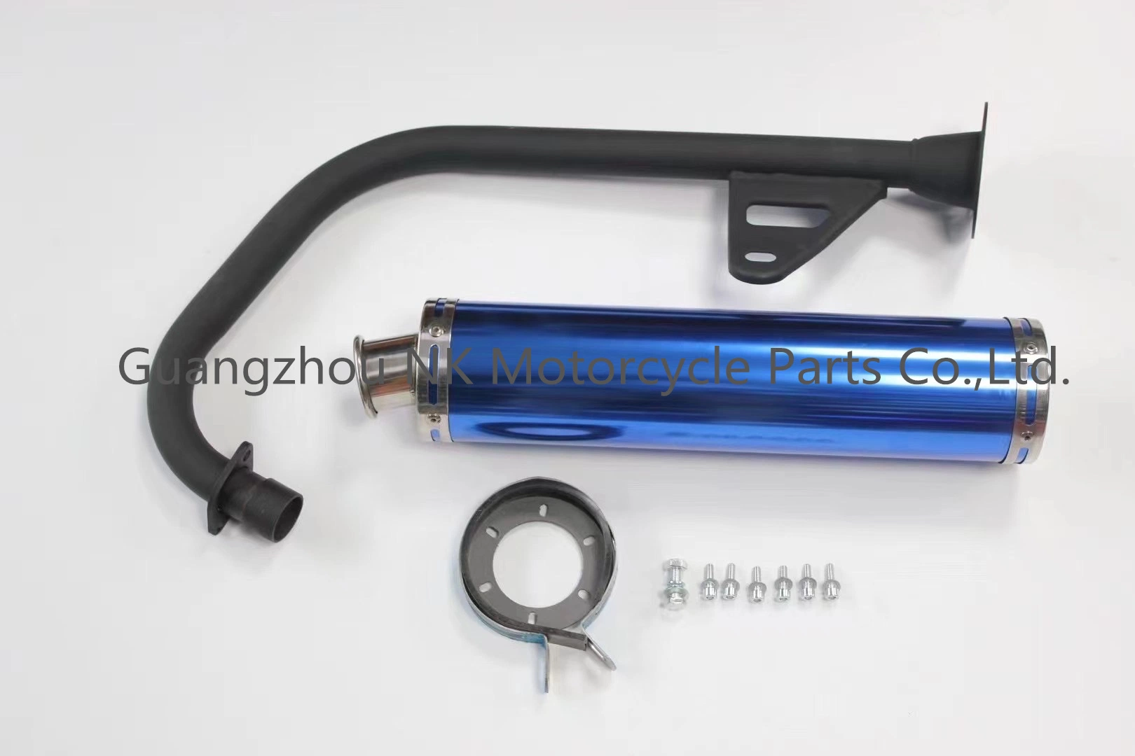 Nk YAMAHA Honda Bajaj Sym CNC de piezas de motocicleta de carreras de motocicletas de fibra de carbono El sistema de escape N-Max/RS150/Piaggio/Vespa