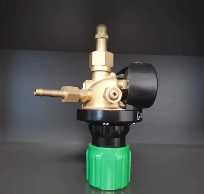 Welding Reducer Oxygen Gas Regulator Cga580 Inlet Connection