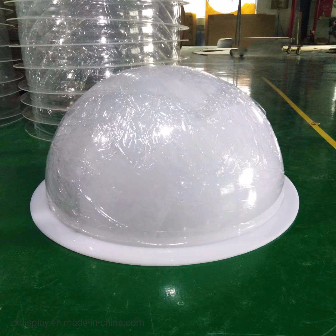 Atacado de Dome de Acrílico Branco, Hemisfério de Plástico PMMA de 4 a 60cm de Diâmetro.