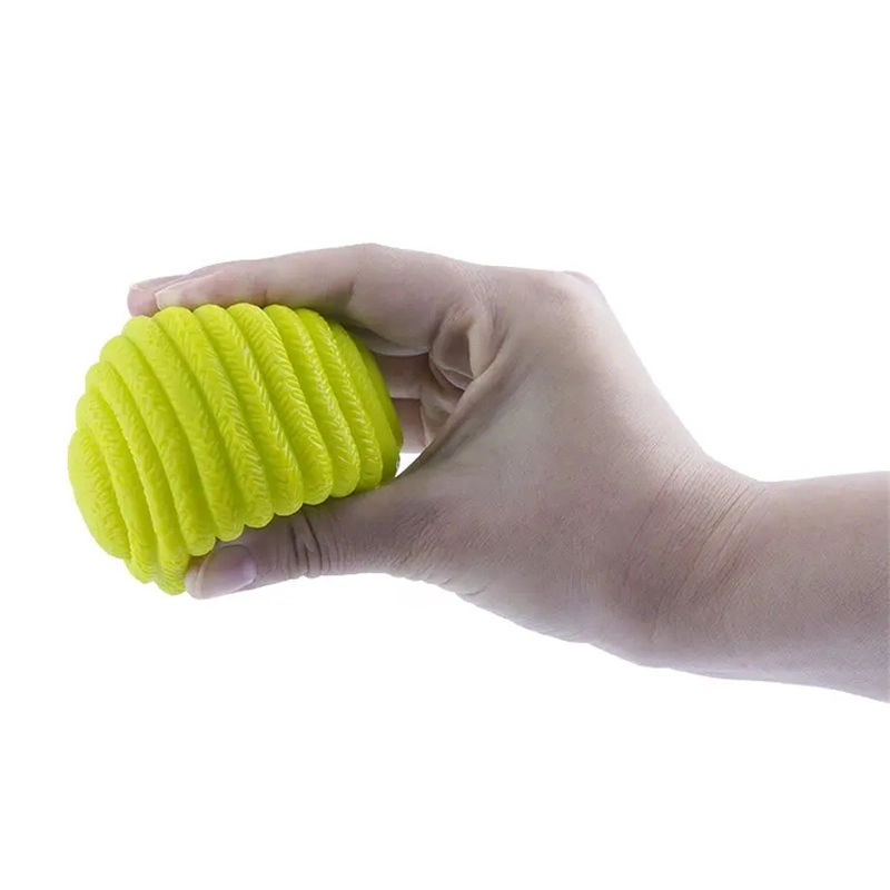 12 PCS con textura de Goma la bola toque sensorial mano juguetes para bebés