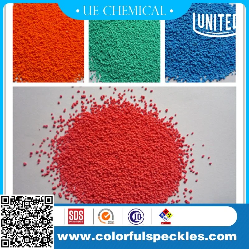 Color Speckles or Granules for Detergent with Red/Green/Blue/Orange/White Color