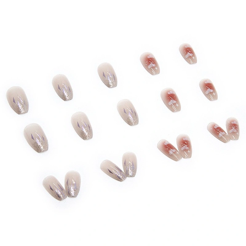 Ins Style Fake Nails Without Grinding Jelly Glue Wear Nail Art