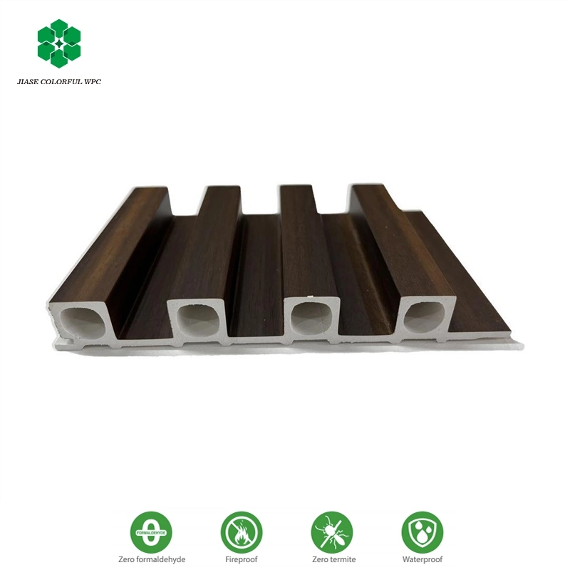 Double Loading Holz Kunststoff Composite Wasserdicht Dekorative PVC &amp; WPC &amp; Wpvc Materialien Indoor-Wandpaneele für Dusche Badezimmer &amp; Decken &amp; Bodenbeläge