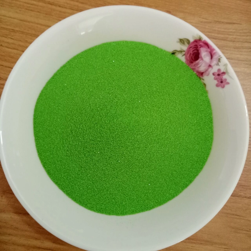 Supply Grass Green Color Sand with Low Price for Wedding