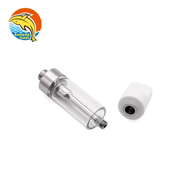 OEM ODM 2000 Mg Glass Tank Live Resin Oil vape Vape Cartridge Atomizer Custom 2ml Ceramic Coil Vape Atomizers for Thick Oil