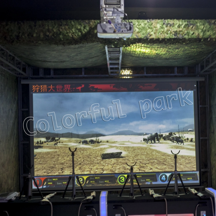 Bunte Park Crazy Hunter Arcade 3D Schießen Arcade Schießen Schießen Waffenjagd