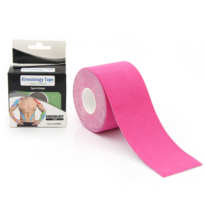 Waterproof Custom Elastic Printed Adhesive Cloth Breathable Physio Therapy Sports Kinesiology Tape