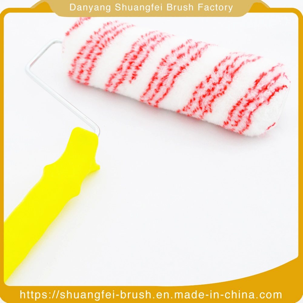 DIY Knitted Synthetic/Wool Blend Roller Brush Hand Roller for Home Painting Brush Wall Paint Roller