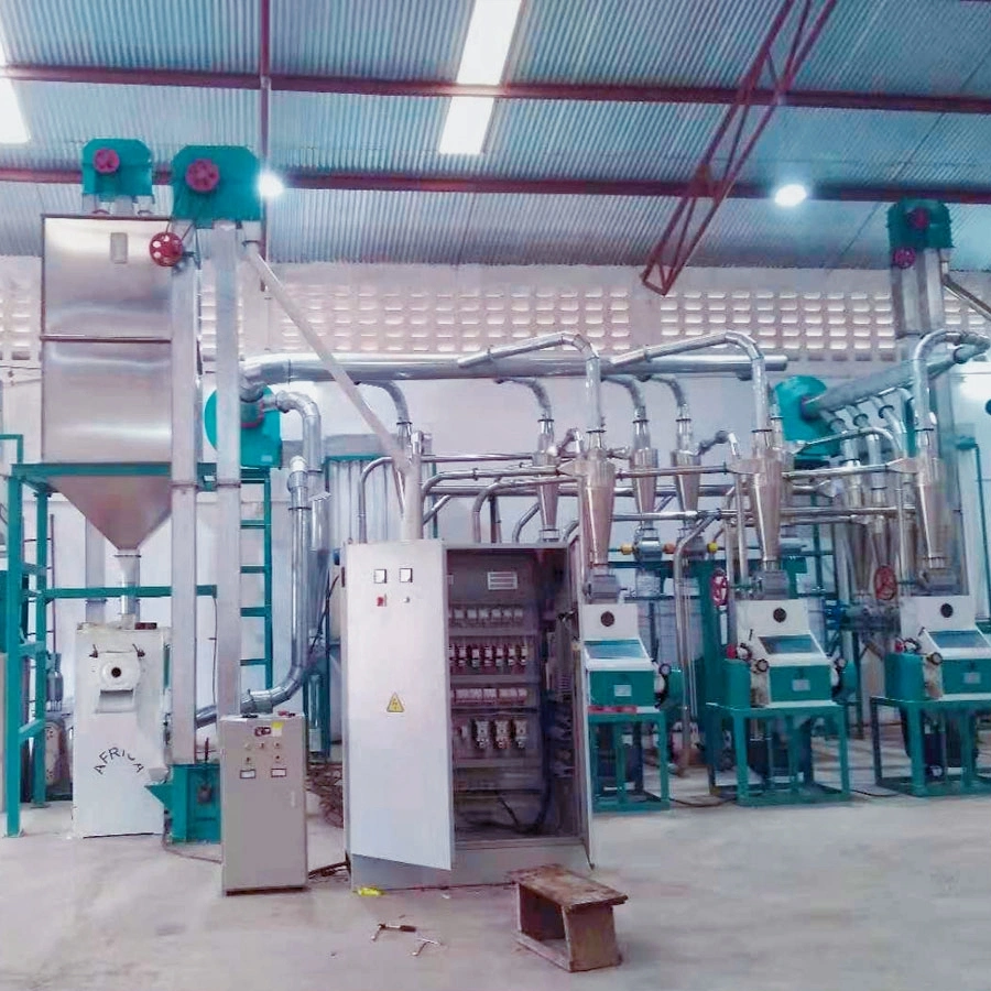 Hongdefa Precooked Corn Maize Flour Mill Machine for South America