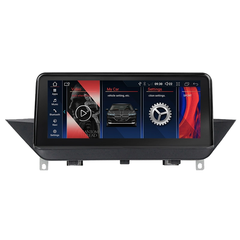 Rádio automóvel com ecrã táctil HD Coika 10.25 para BMW X1 E84 2009-2015 Navegação automática GPS