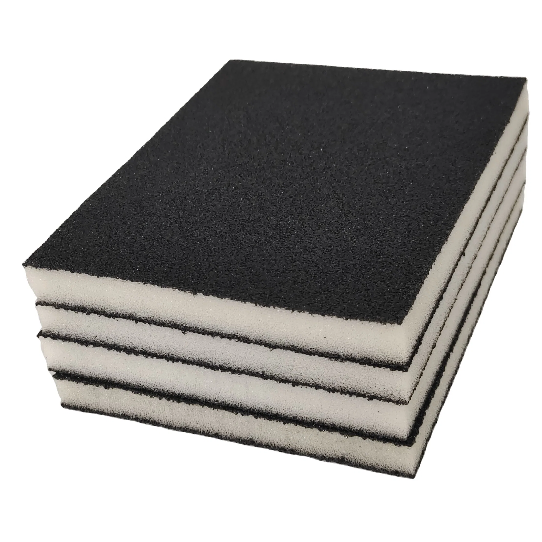 Abrasive 125*100*12mm Wet & Dry Sandpaper Drywall Two-Sided Sanding Sponge Polishing Block