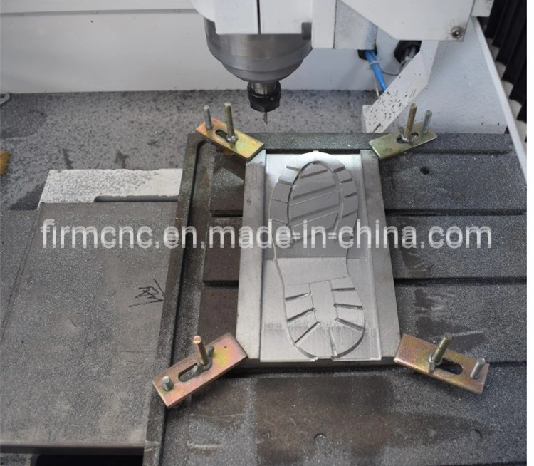 Heißer Verkauf 400 * 400mm CNC-Router Shoe Mold, der Maschine für Metallgravfräsen