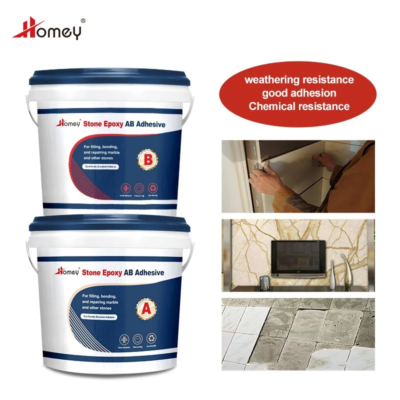 Homey Fast Curing Granite Stone and Marble Glue for Walls