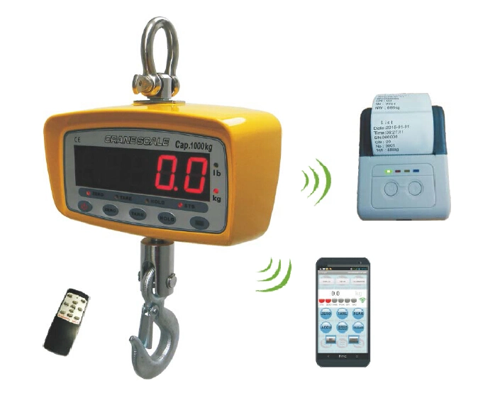 Digital Bluetooth Crane Scale with High Accuracy (OCS-SFB)