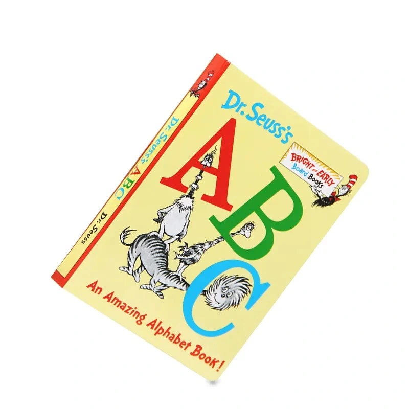 Customized Book Printing Early Alphabet Teaching Book Children Board Book Printing Service