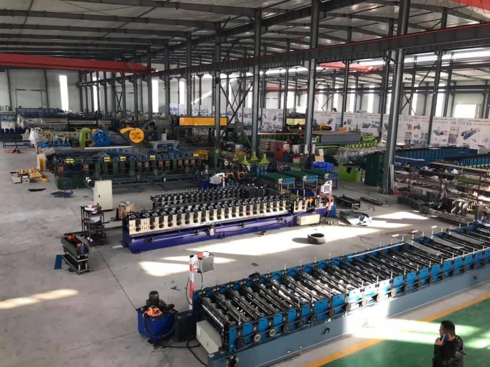 All New Building Metal Materials Machine Single Layer Ibr Roof Panel Tile Cold Roll Form Making Machine Automatic Brick Making Machine Tile Cutting Machine