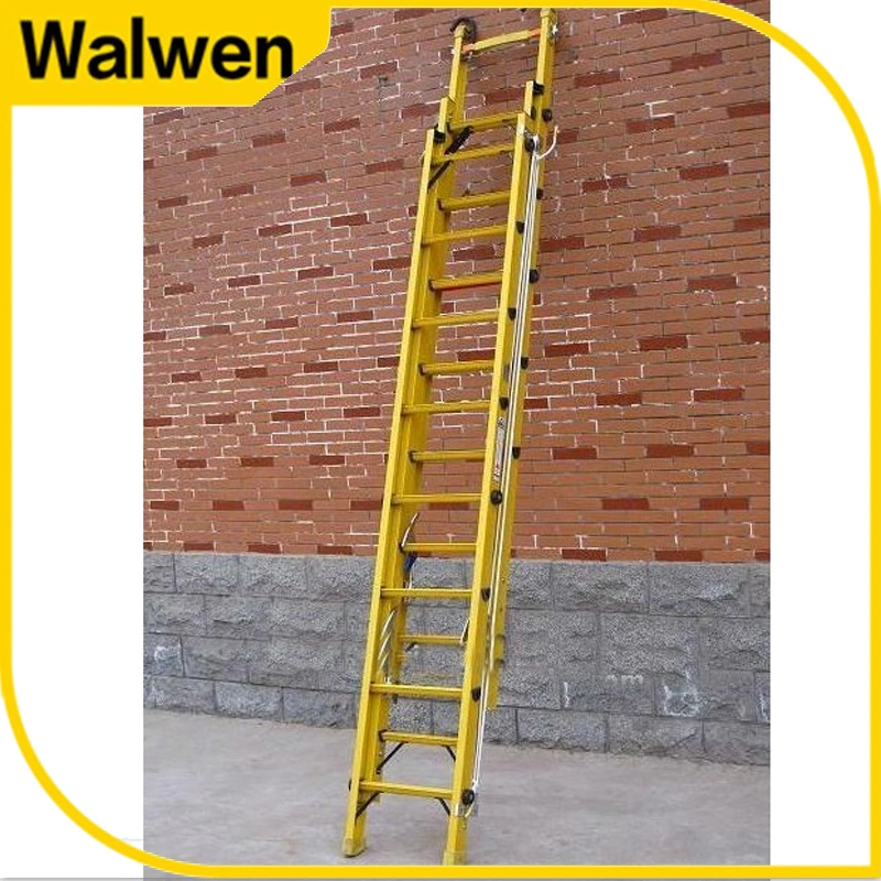 Electricity Company Popular 8m Fiberglass Fully Insulation Step Ladder