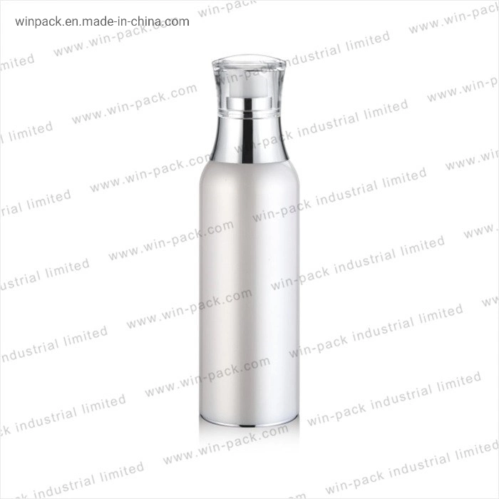 Winpack Best Sell Black Cosmetic Acrylic Wine Shape Bottle Lotion Packing