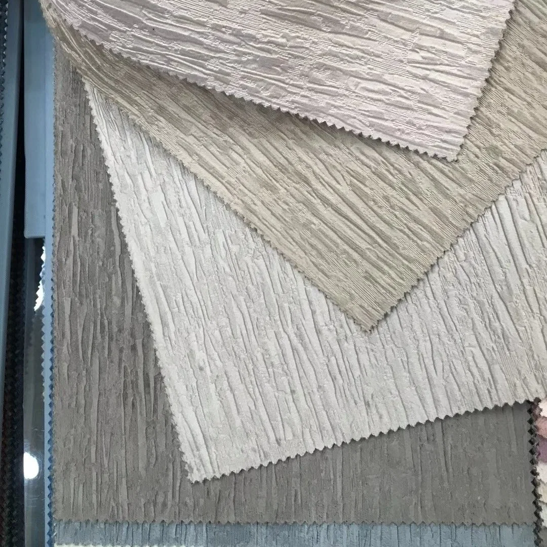 Nuevo diseño Brozing cortina de terciopelo tejido