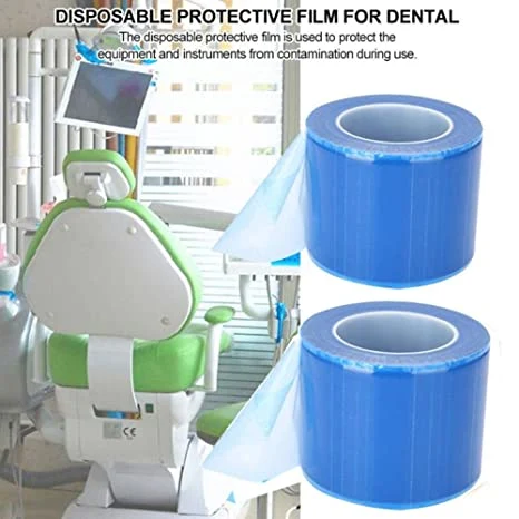 Sucshk Wholesale/Supplier Hot Selling Dental Supplies Disposable Barrier Sheets with Edge Dispenser Box