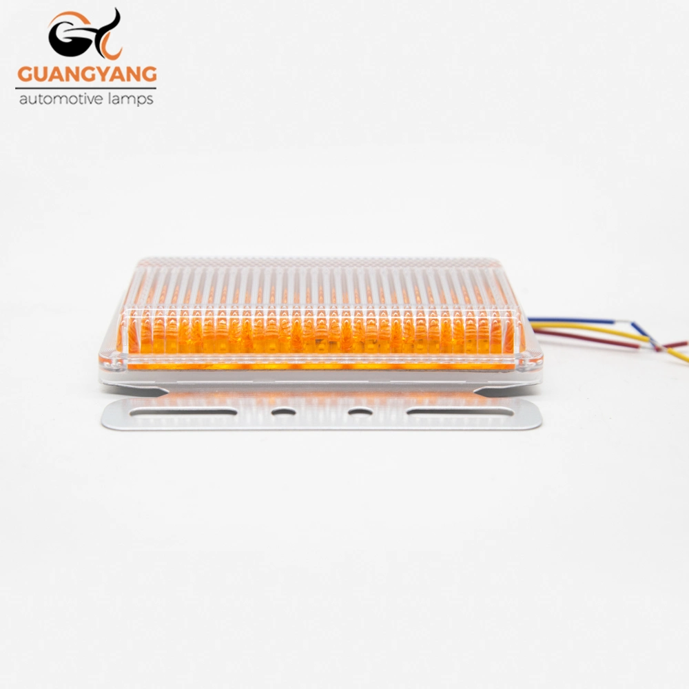 Luces de posición de color naranja para camiones 12V 24V Auto Warning Resalte Luz de giro