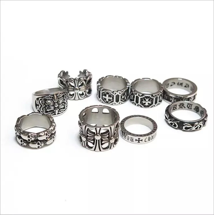 New Hand-Woven Women Fashion Vintage Jewelry Punk Adjustable Mens Rings