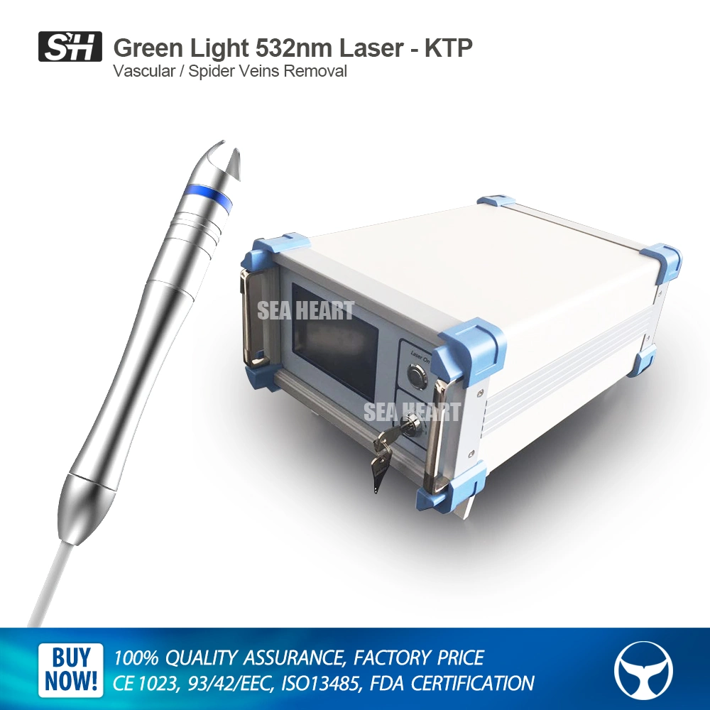 Green Light 532nm Laser for Vascular / Spider Veins Removal