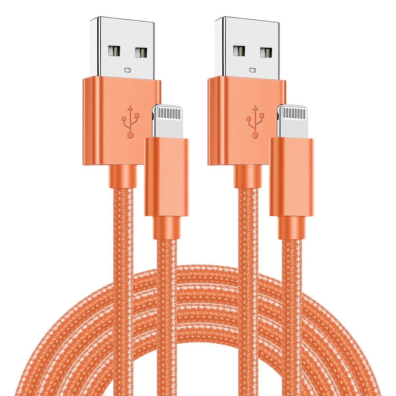 USB-Kabel Lightning-Ladekabel Datenladegerät Kabel Aluminium Nylon Geflochten für iPhone Kabel Telefonkabel