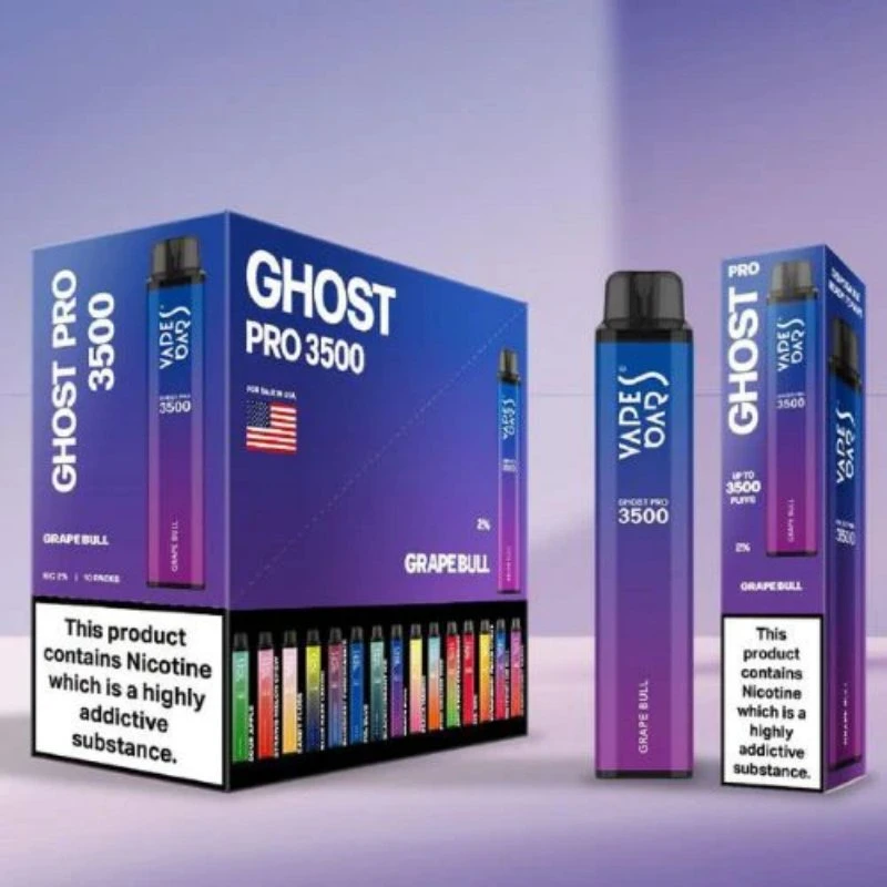 Healthy Smoking Vape Bars Ghost 3500 Puffs Wholesale/Supplier Electronic Cigarette Bar Disposable/Chargeable Pod Vape Vaporizer Hookah Shisha Pen Price Wape Vapor