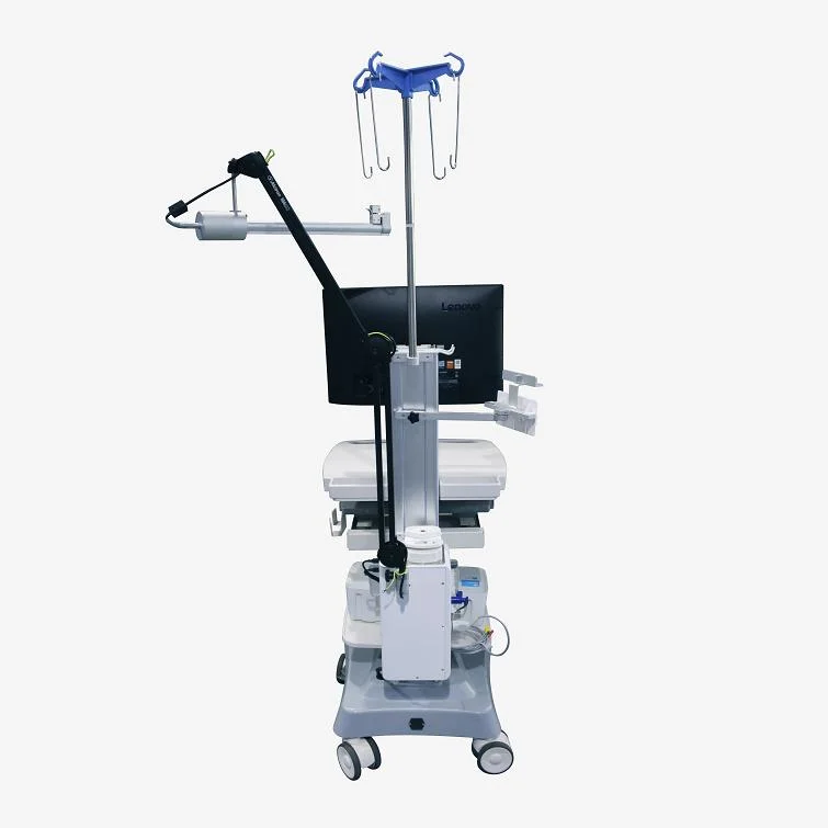 ISO13485 Pressão aprovada: -50 CMH20 (-4.9kpa) ~200 CMH20 (19,6 kpa) Potente 84 *61 *136cm Analisador do Monitor de Pressão Arterial