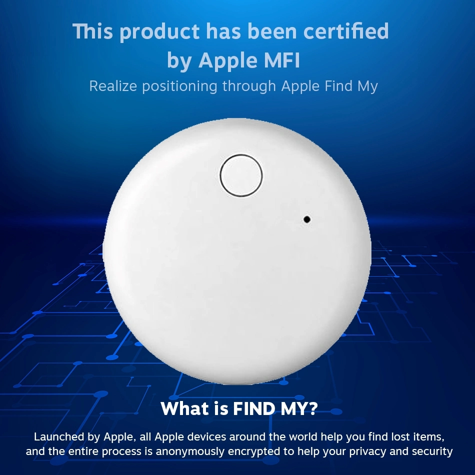 Apple MFi certification, GPS locator, Airtag luggage locator, Anti-lost, Tracking device, Apple locator, AirTag same style, No distance limit pet locator