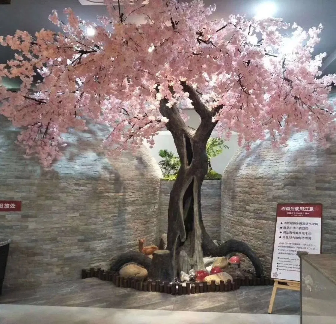 New Design Customized Cherry Trees high Simulation Artificial Cherry Blossom Trees for Decor