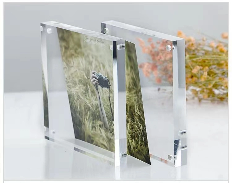 New Style Acrylic Photofunia/Photo Frame, Acrylic Magnetic Photo Frame