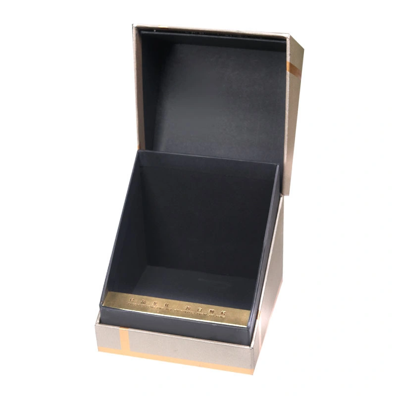 Factory Tea Packaging Customized Gift Box for Green/ Black Tea Flip Gift Packaging with Customized Hot Stamping