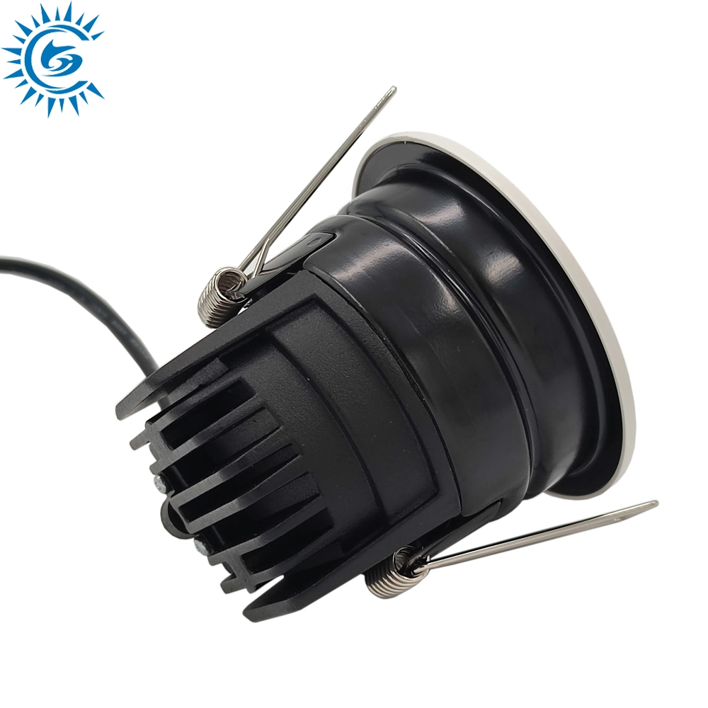 OEM 5W 6W 7W 8W 10W 3CCT Projecteur LED COB étanche IP65 à intensité variable pour intérieur