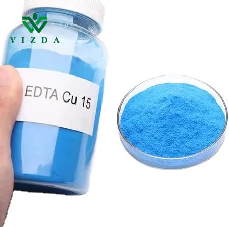 Copper Disodium EDTA CAS14025-15-1 Chelated Copper EDTA Cu