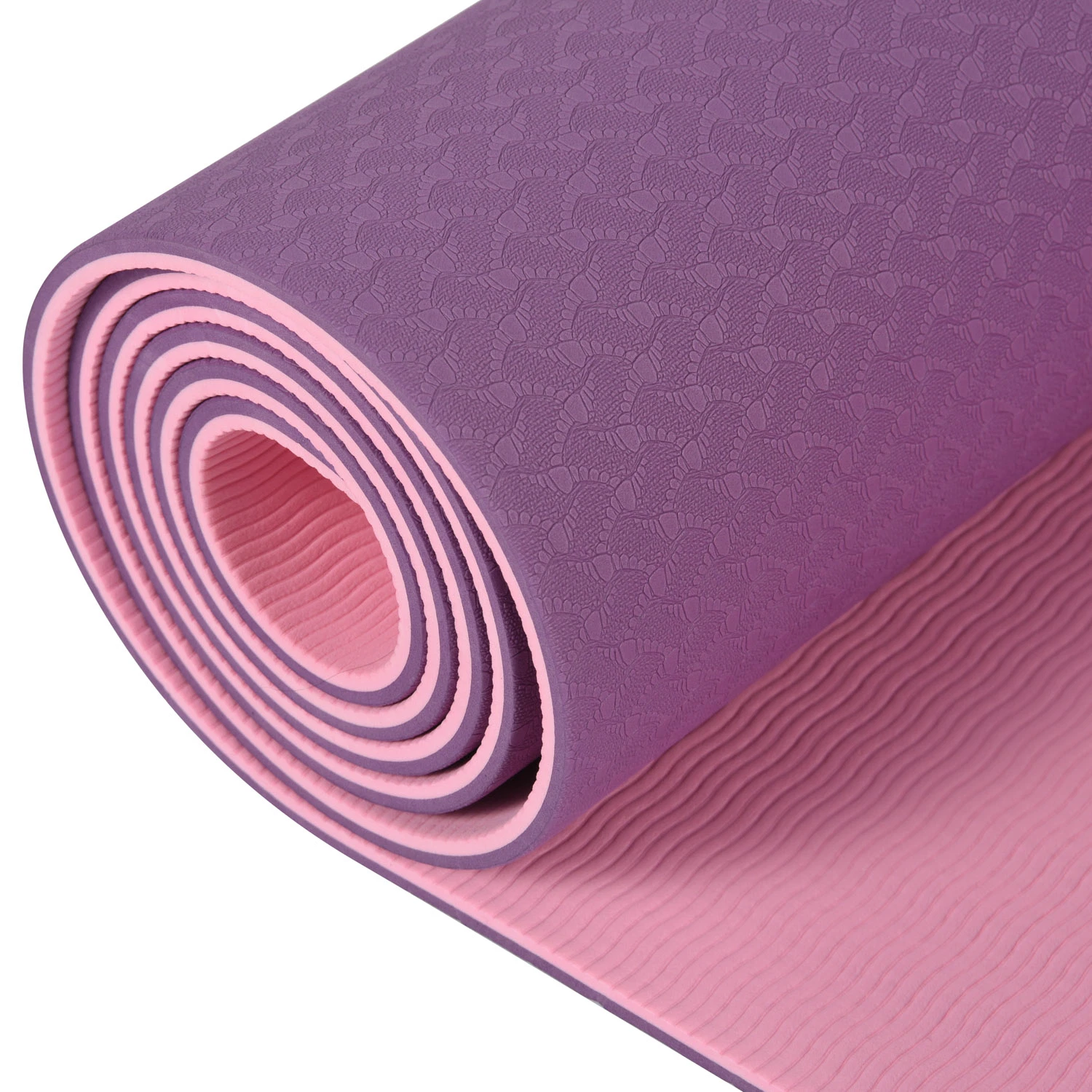 Custom Thick Colorful Cork/PU/PVC/TPE Eco Friendly Fitness Sport Yoga Mat with Bag