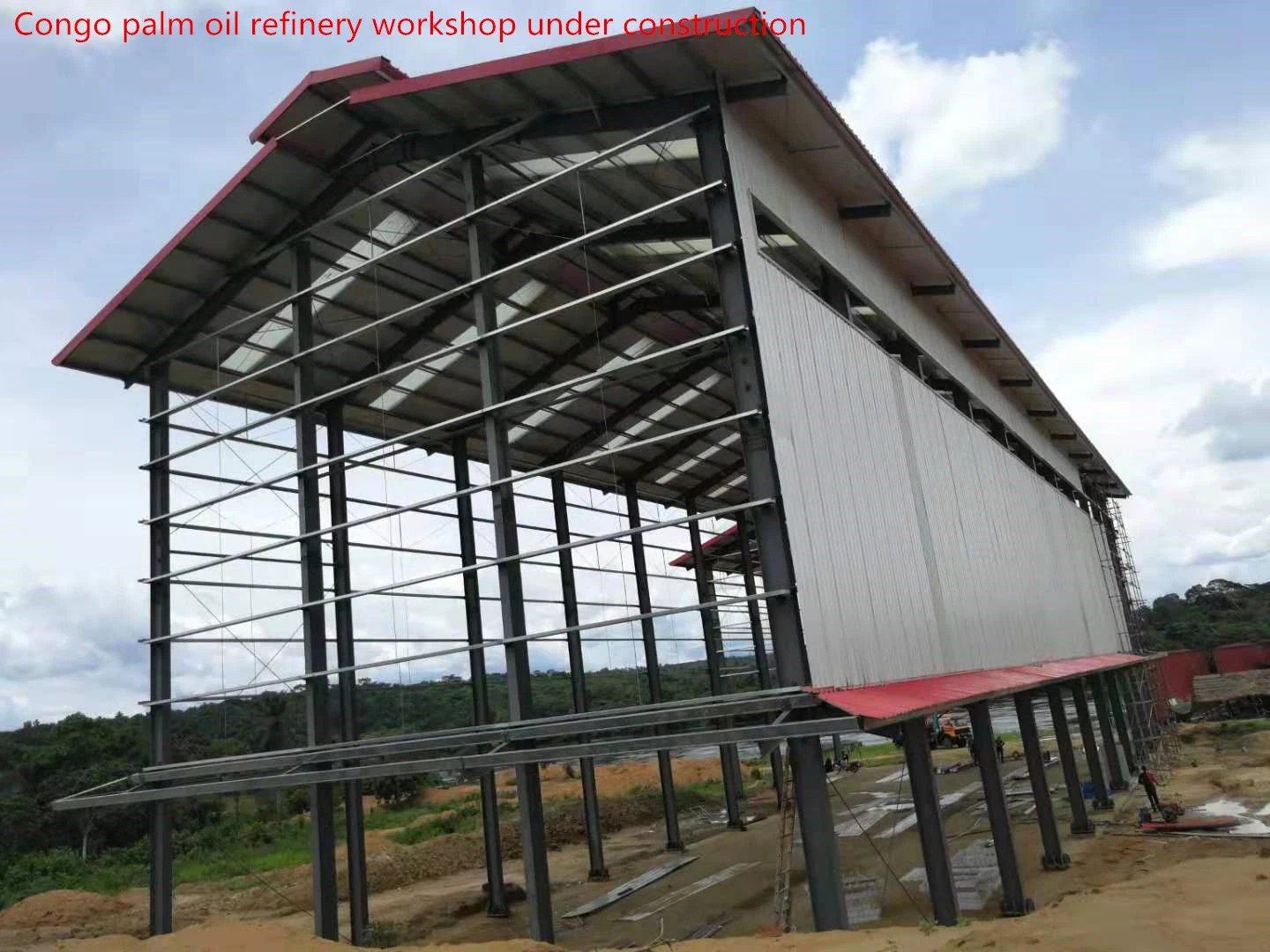 Prefabricated Steel Structure Workshop Building with High quality/High cost performance 