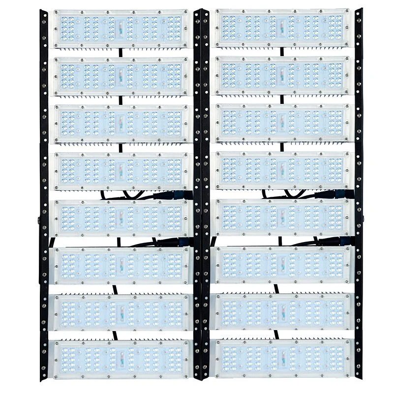 20m 30m Galvanized Fixed Type High Mast Poles with 2000W LED