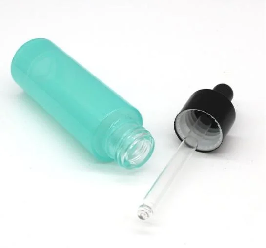 Black Dropper Serum Packaging Skincare Bottle Glass Packaging