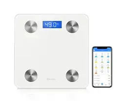 Escala de baño CE RoHS cuerpo escala de grasa medida BMI Bluetooth Opción de color diferente de escala corporal electrónica inteligente para el hogar