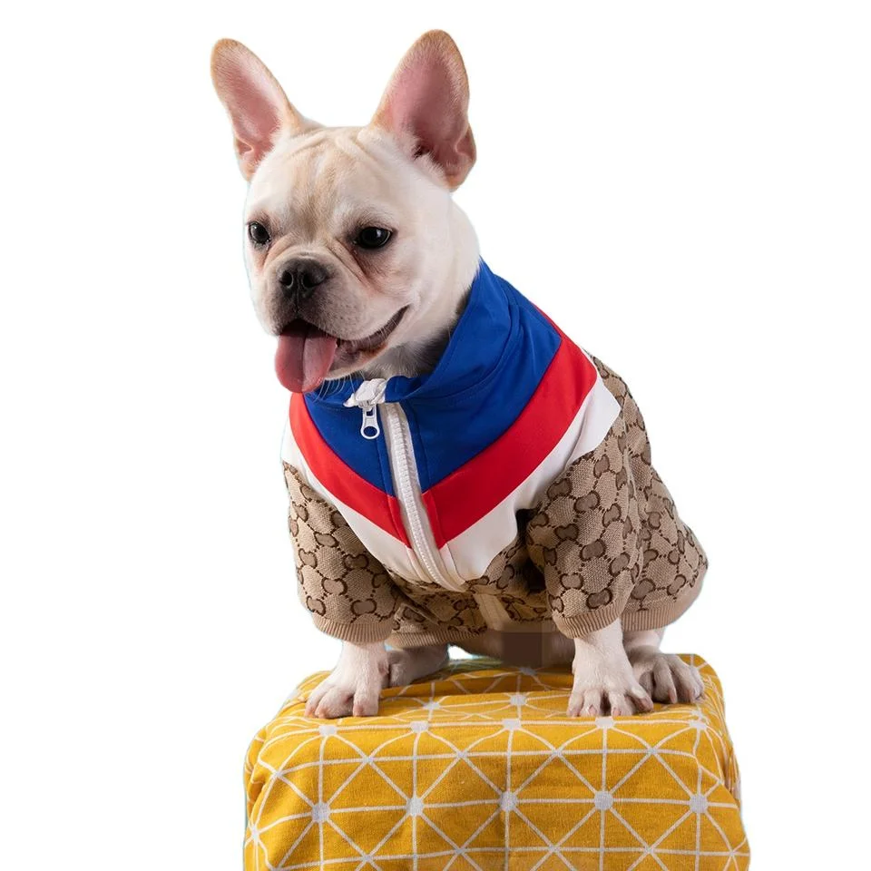 Wholesale Custom Color Block Printed Pet Clothes