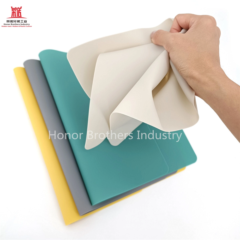 Waterproof Heat-Resistant Placemat Non-Stick Silicone Mat for Home Kitchen Table Countertop Decoration