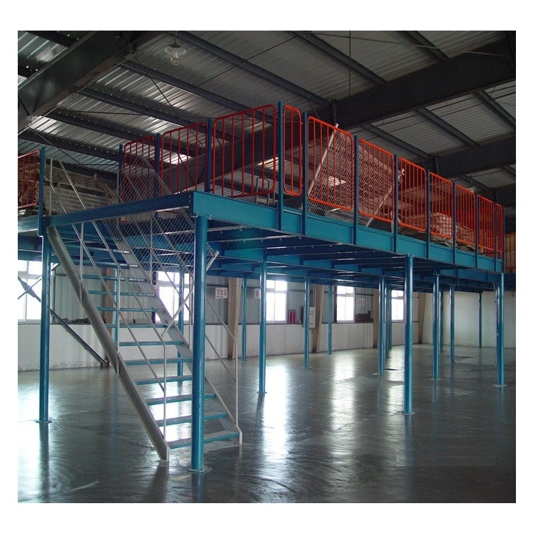 SP039 Mezzanine Platform Racking Industrial Racking System Warehouse Storage Floor Mezzanine