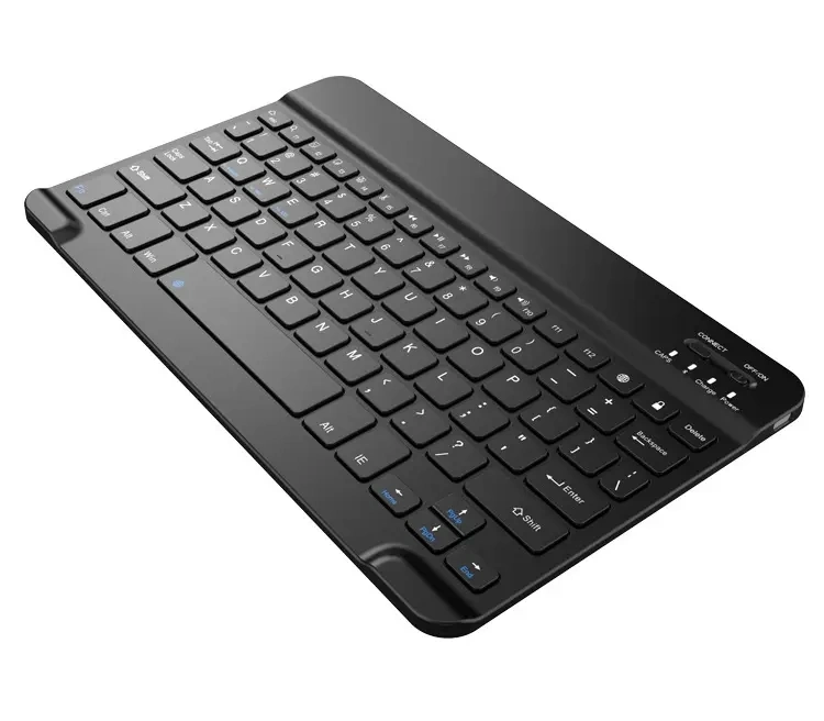 OEM RF -100 Multiple Color portátil Slim Blue Tooth inalámbrico Teclado para iPad 10,2in teclado de mesa con recargable incorporada Batería