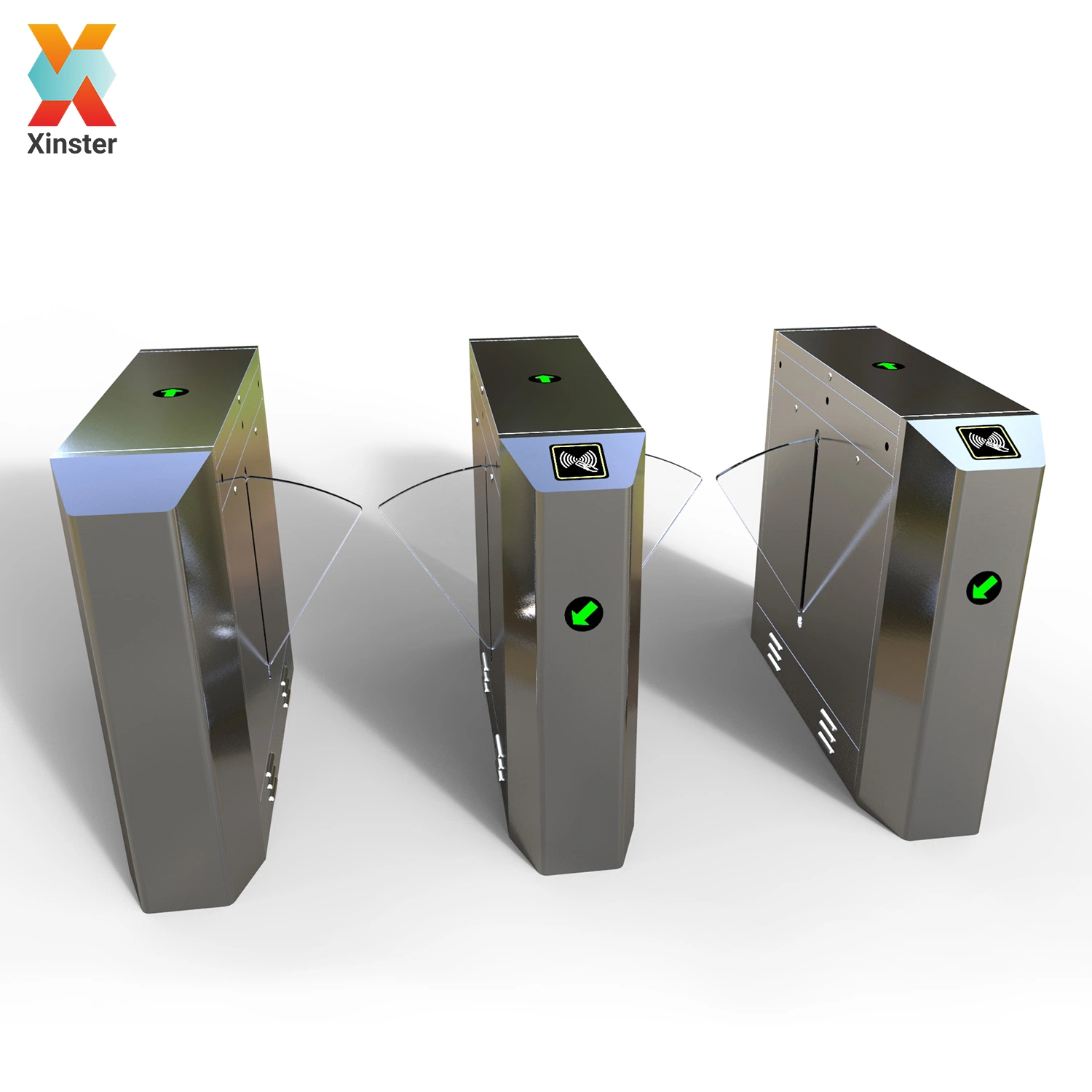 Wholesale/Suppliers Multifunctional Flap Turnstile Gate Face Recognized Access Control Security Scanner Gate Flap Barrier