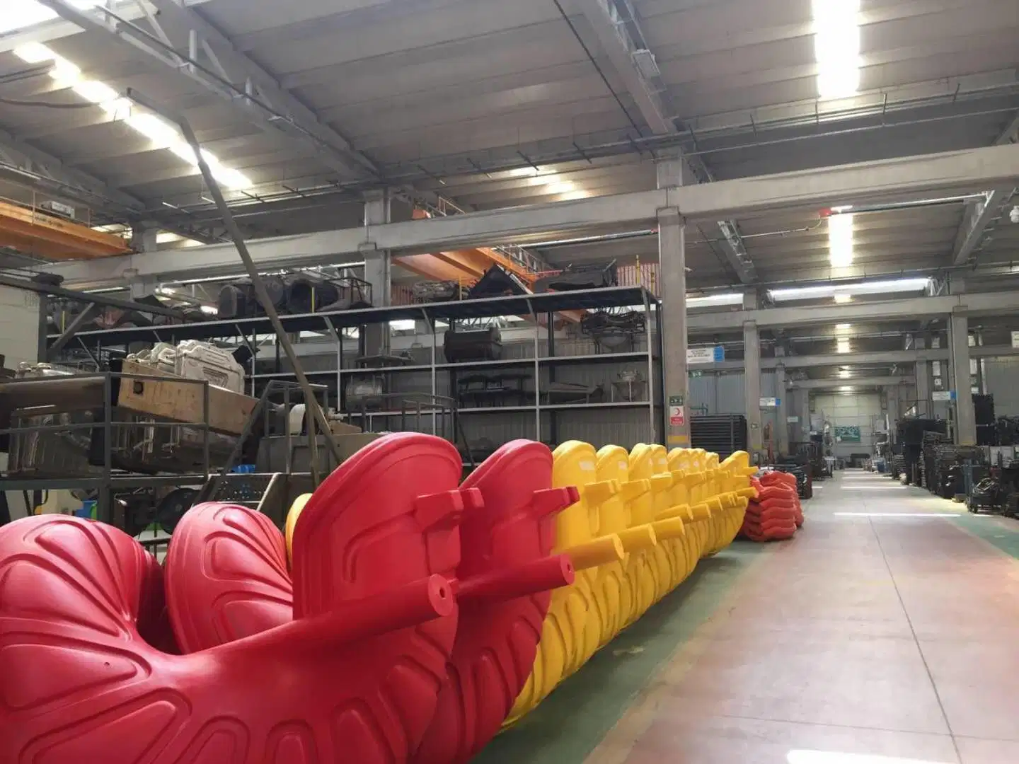 Plastic Kids Entertainment Playground Blow Moulding Machine Auto Production High Automation