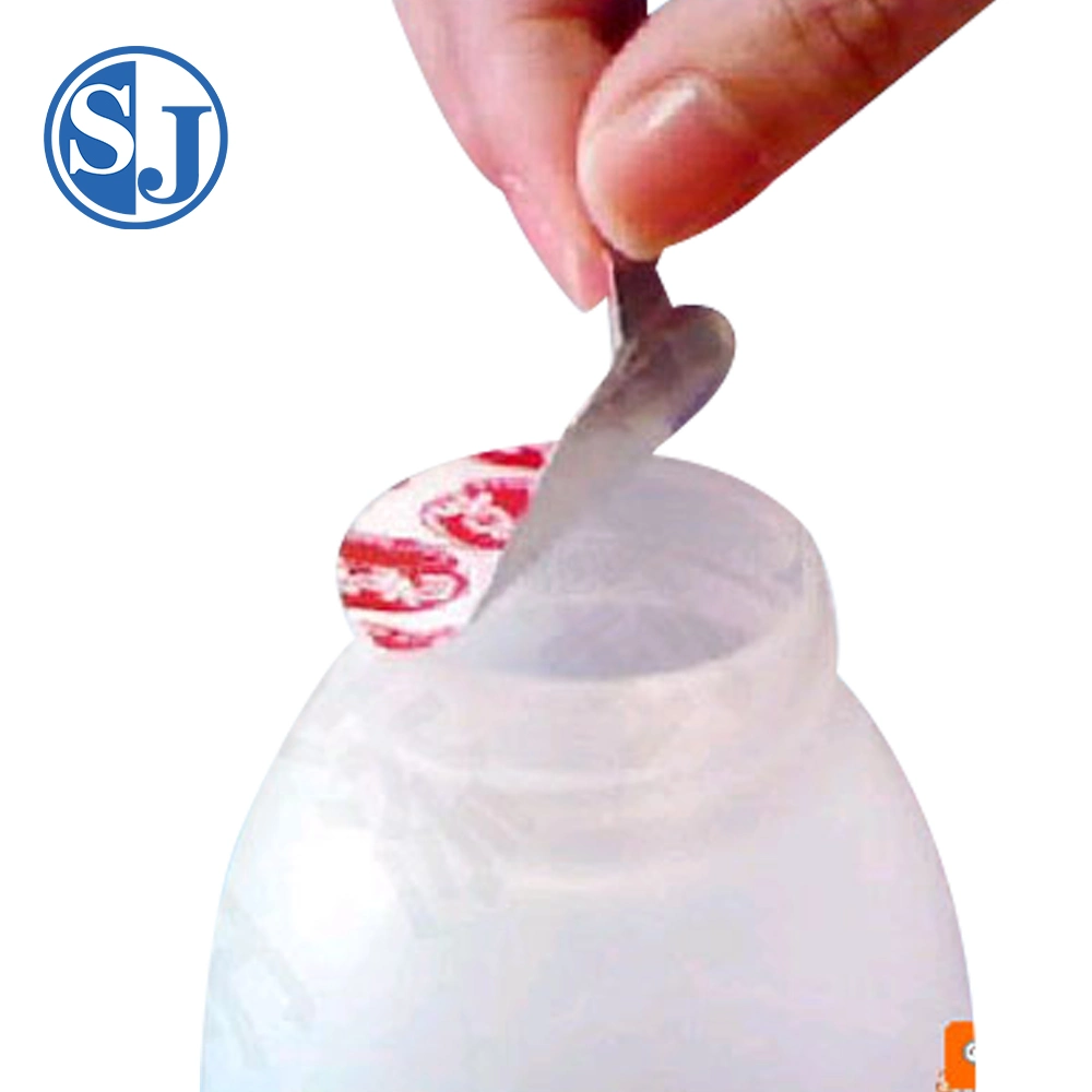 Korrosionsbeständigkeit leicht zu entfernen PE-Verbundfolie Lebensmittelverpackung Für Cup-Deckfolie aus PE/PP-Material