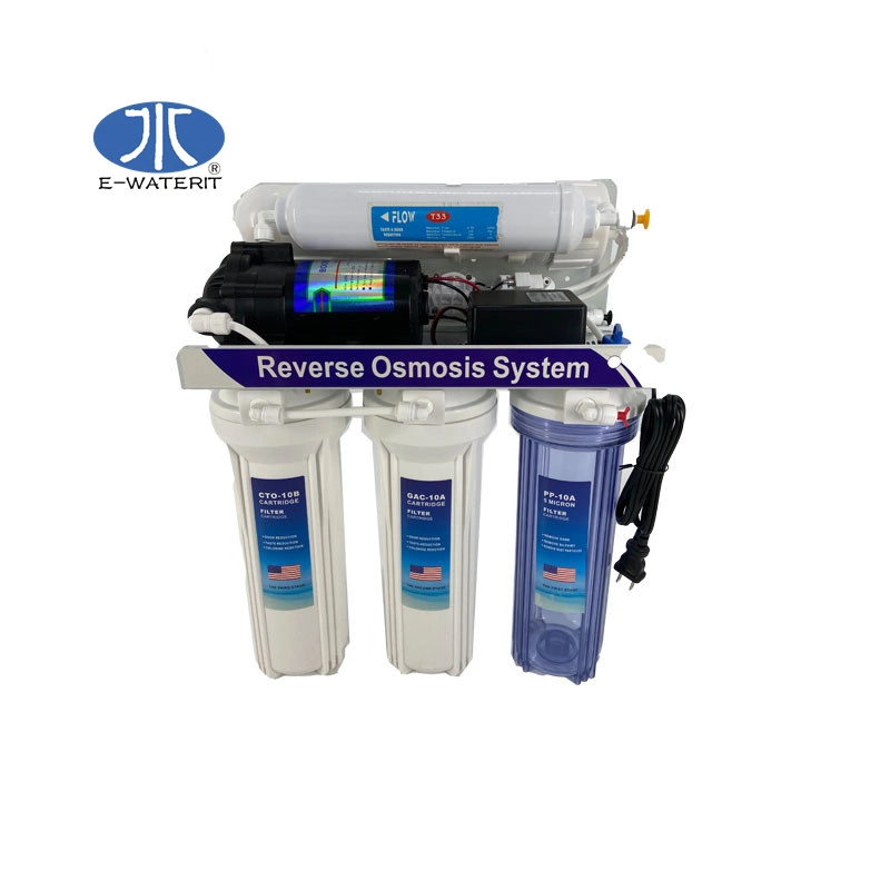 Multi Stages RO System Alkaline Water Filters Machine for Home